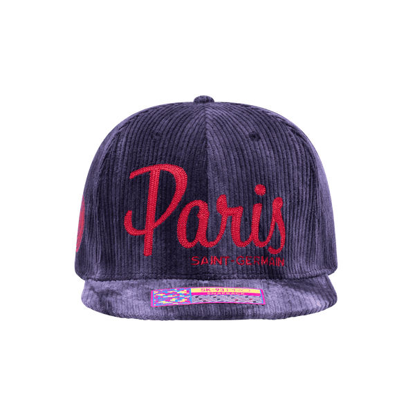 Paris Saint-Germain Fan Ink Open Snapback Hat