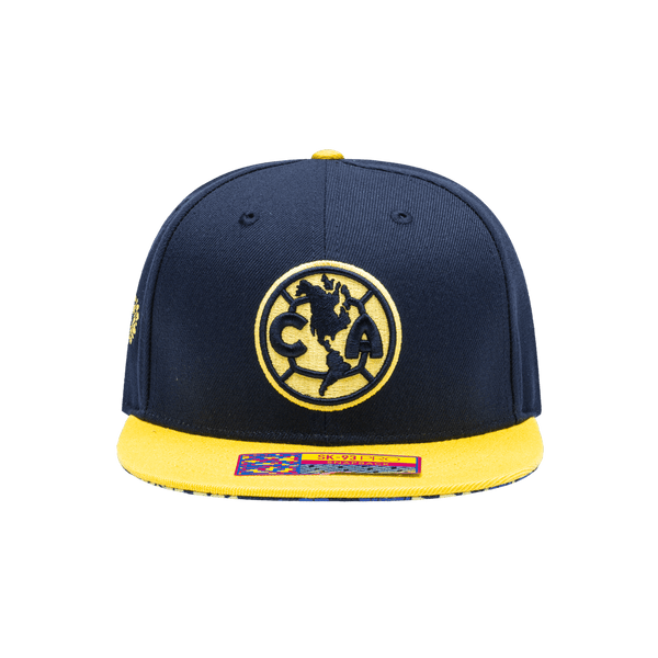 Club America Flor De Muerto Snapback Hat