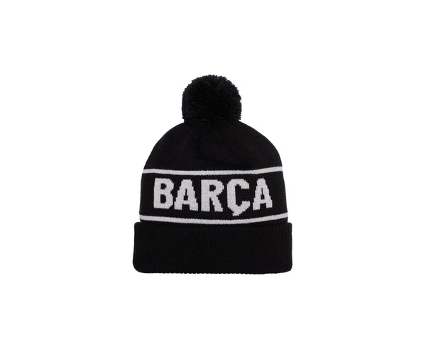 Back view of FC Barcelona Hit Beanie