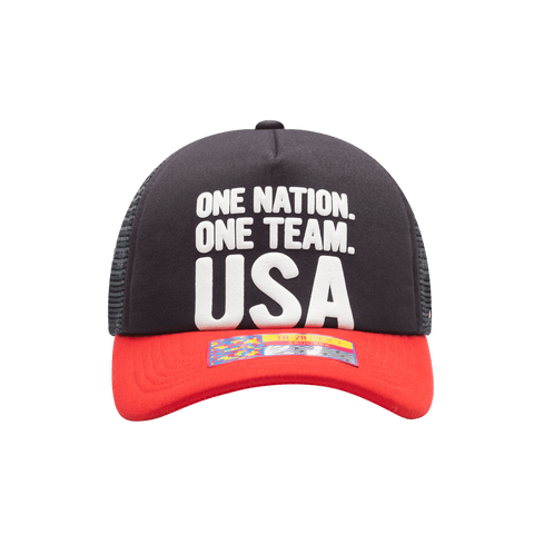 US Soccer Club Gold Trucker Hat